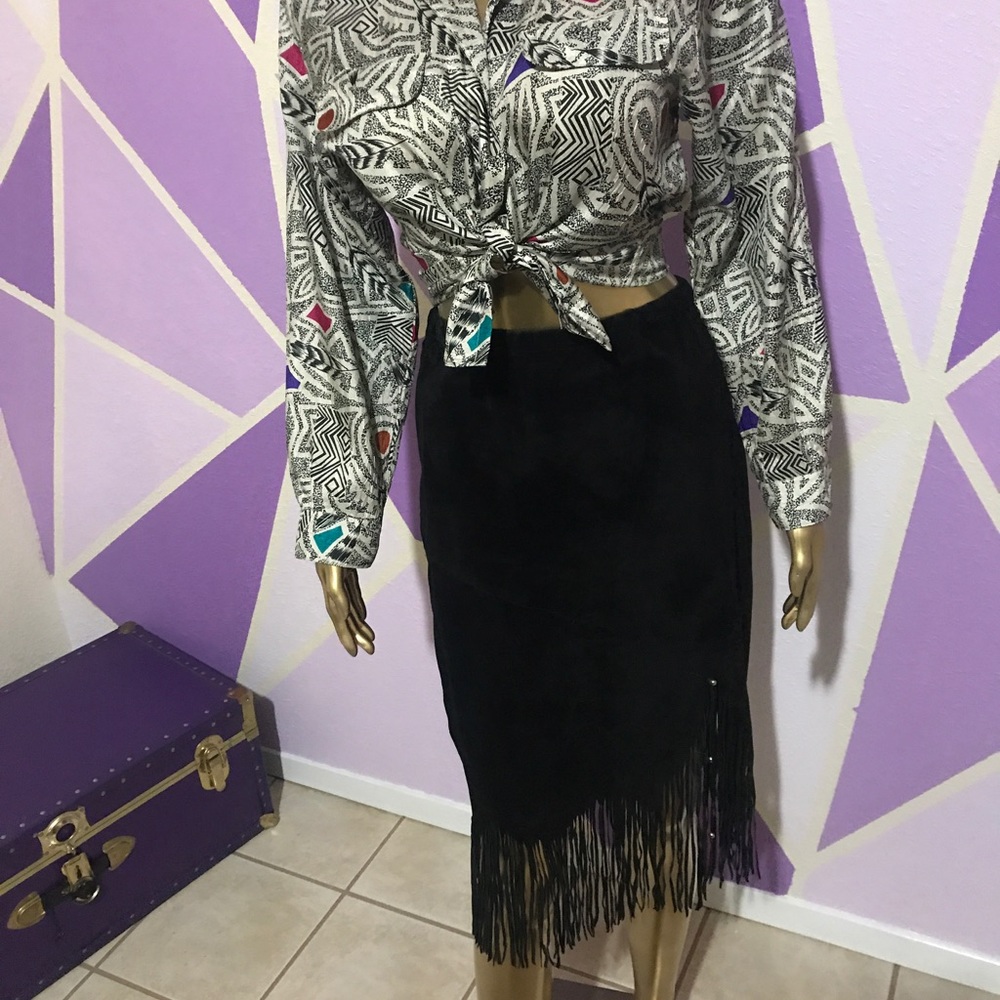 Vintage Fringe skirt